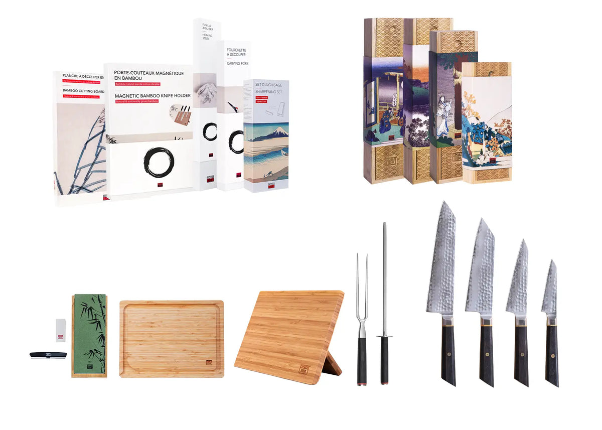 Set Complet Deluxe KOTAI Bunka San-Mai 9 pièces – photo 13