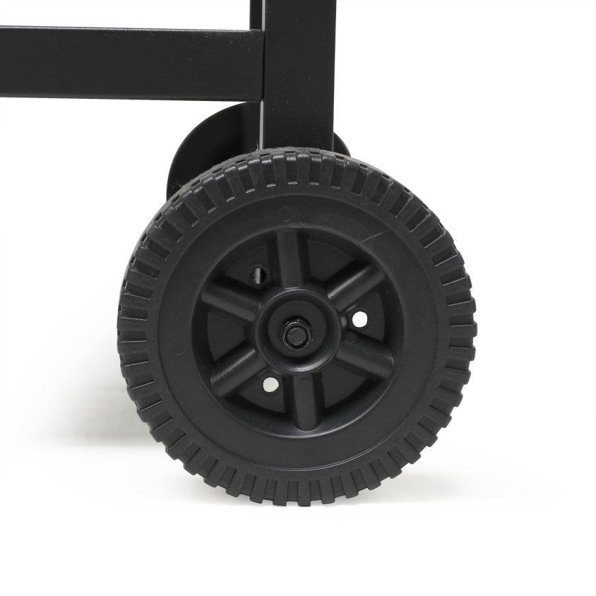 Desserte pour plancha avec tablette rabattable Livoo – noir (réf. GS172N)