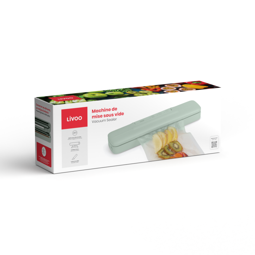 Machine de mise sous vide Livoo – vert