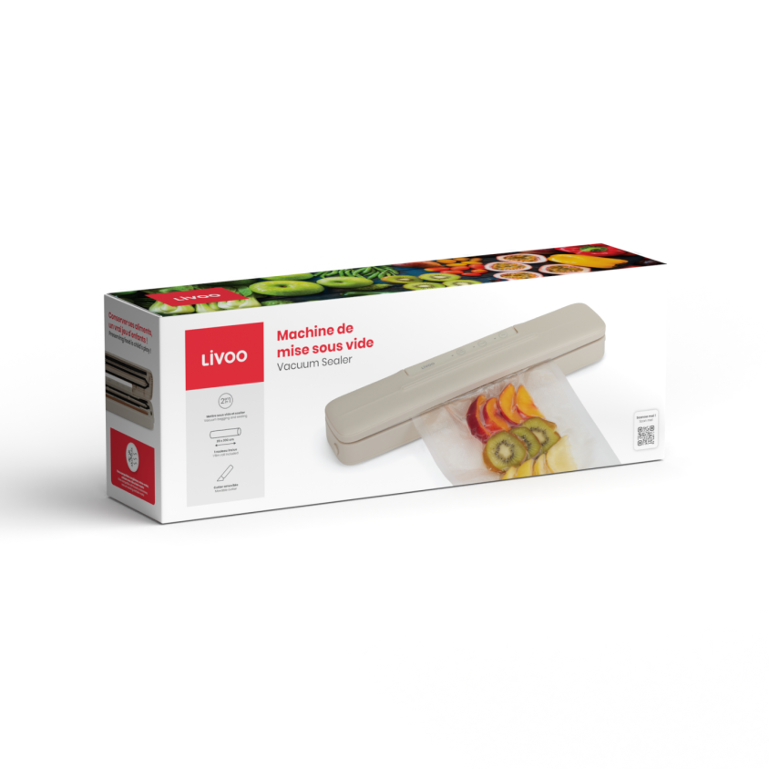 Machine de mise sous vide Livoo – crème