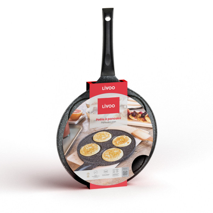 Poêle à pancakes Livoo – gris