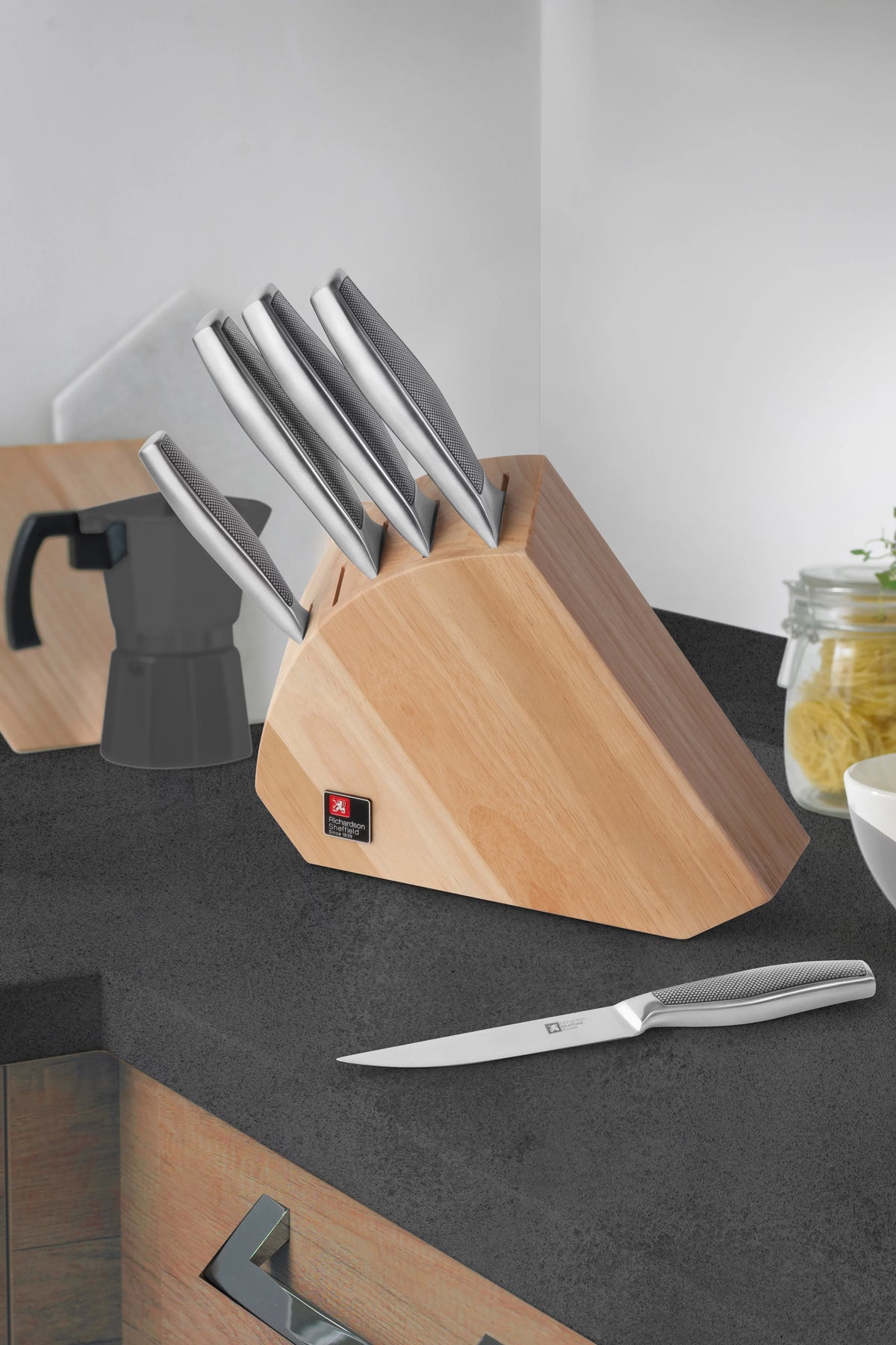 Bloc 5 pièces - Sense | Richardson Sheffield — bloc en situation — Cuisine de France