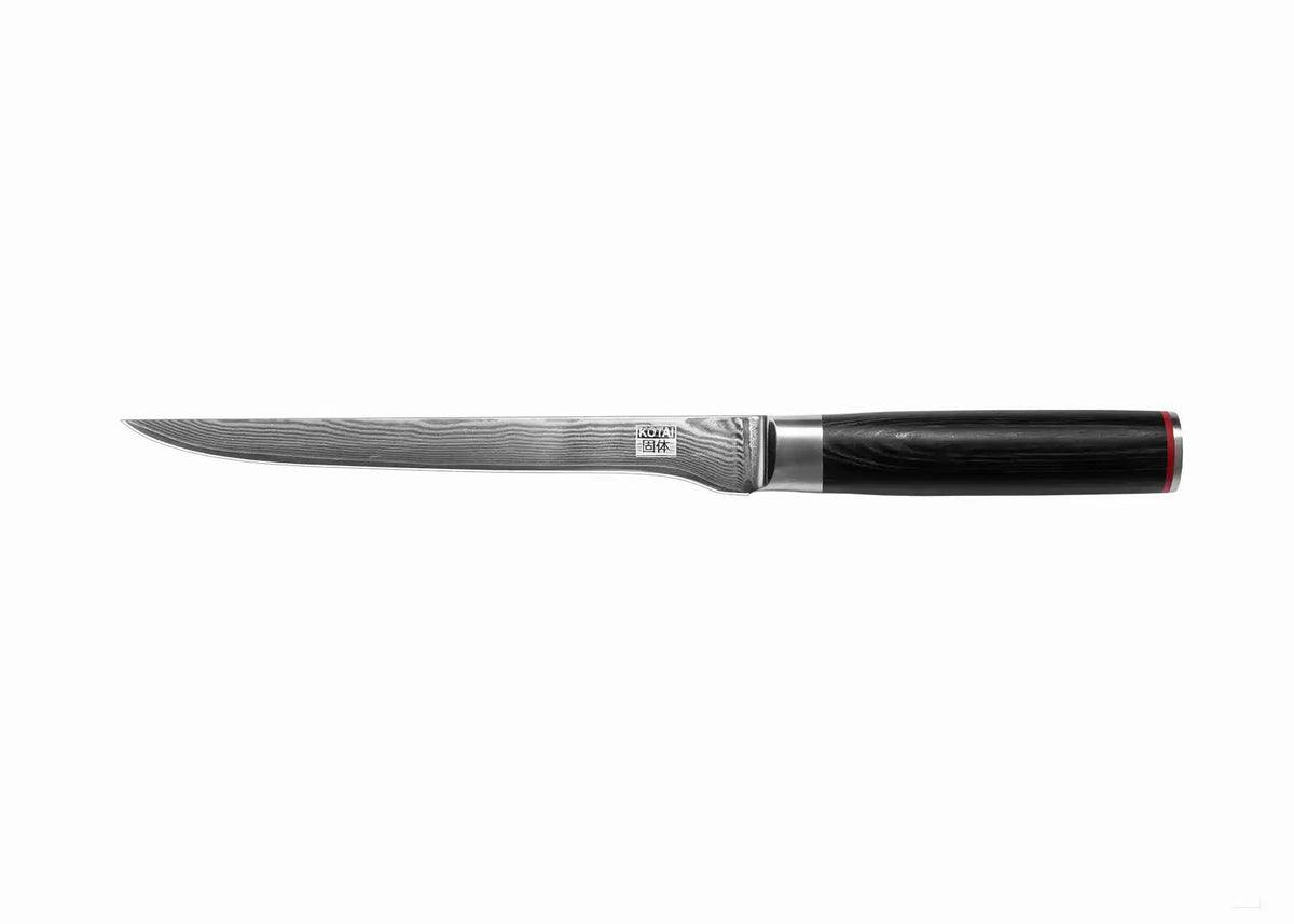 Couteau à filet de sole 20 cm KOTAI Pakka Damas