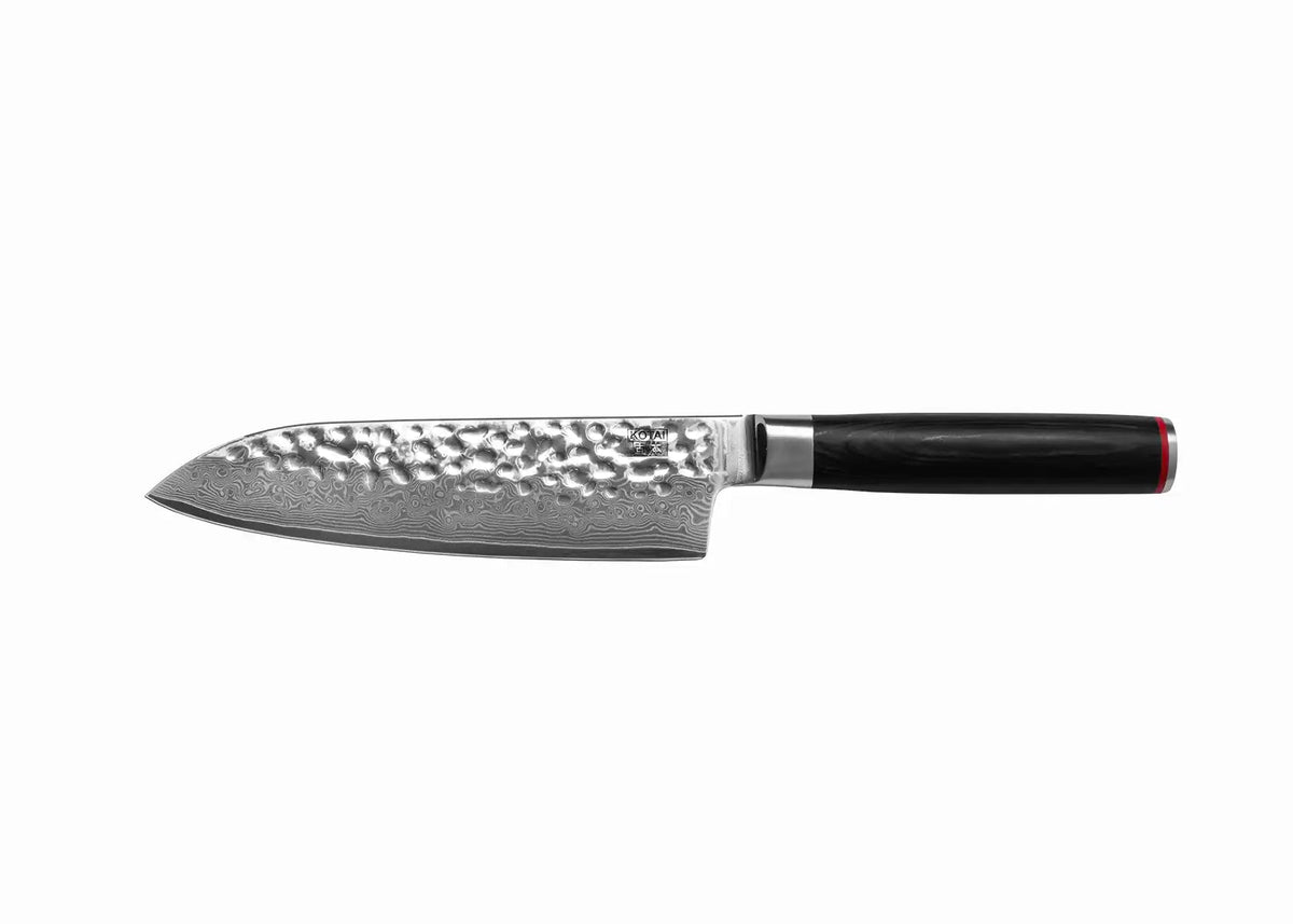 Couteau Santoku 18 cm KOTAI Pakka Damas