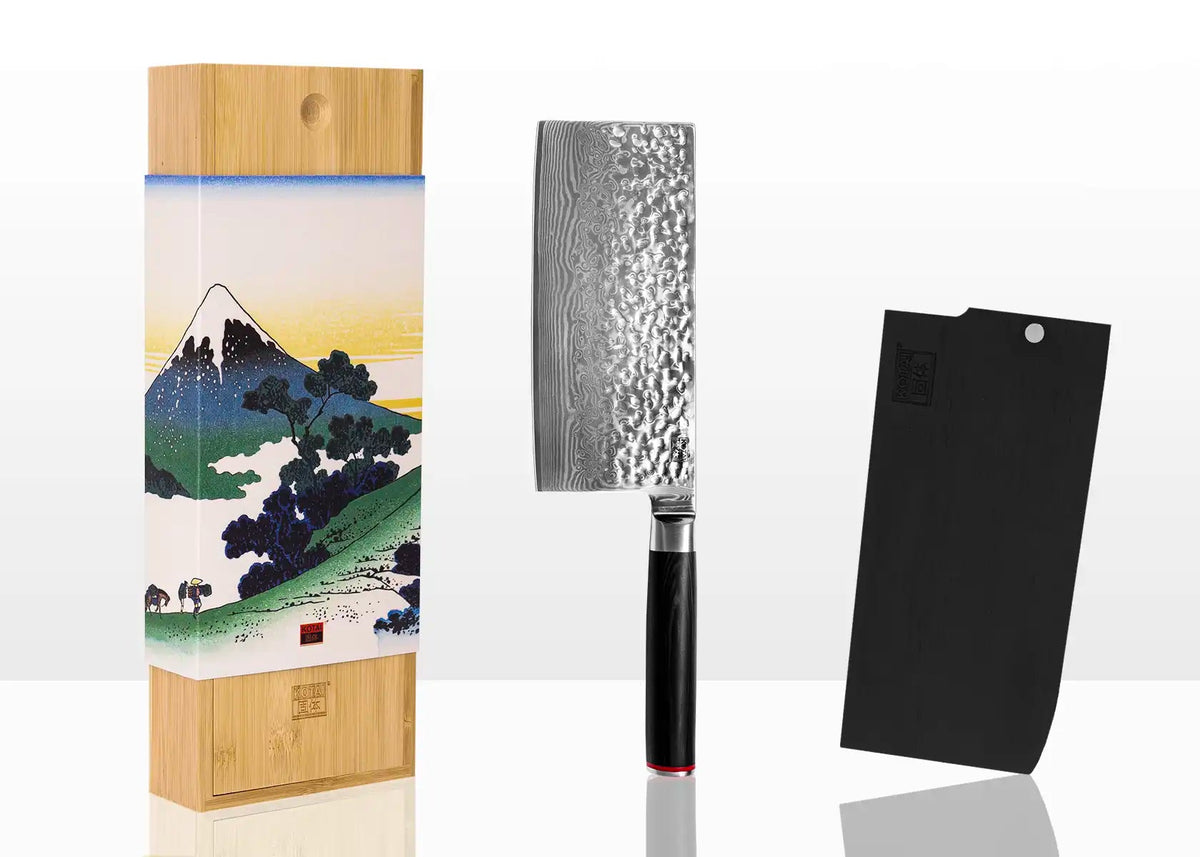 Hachoir japonais 19 cm KOTAI Pakka Damas