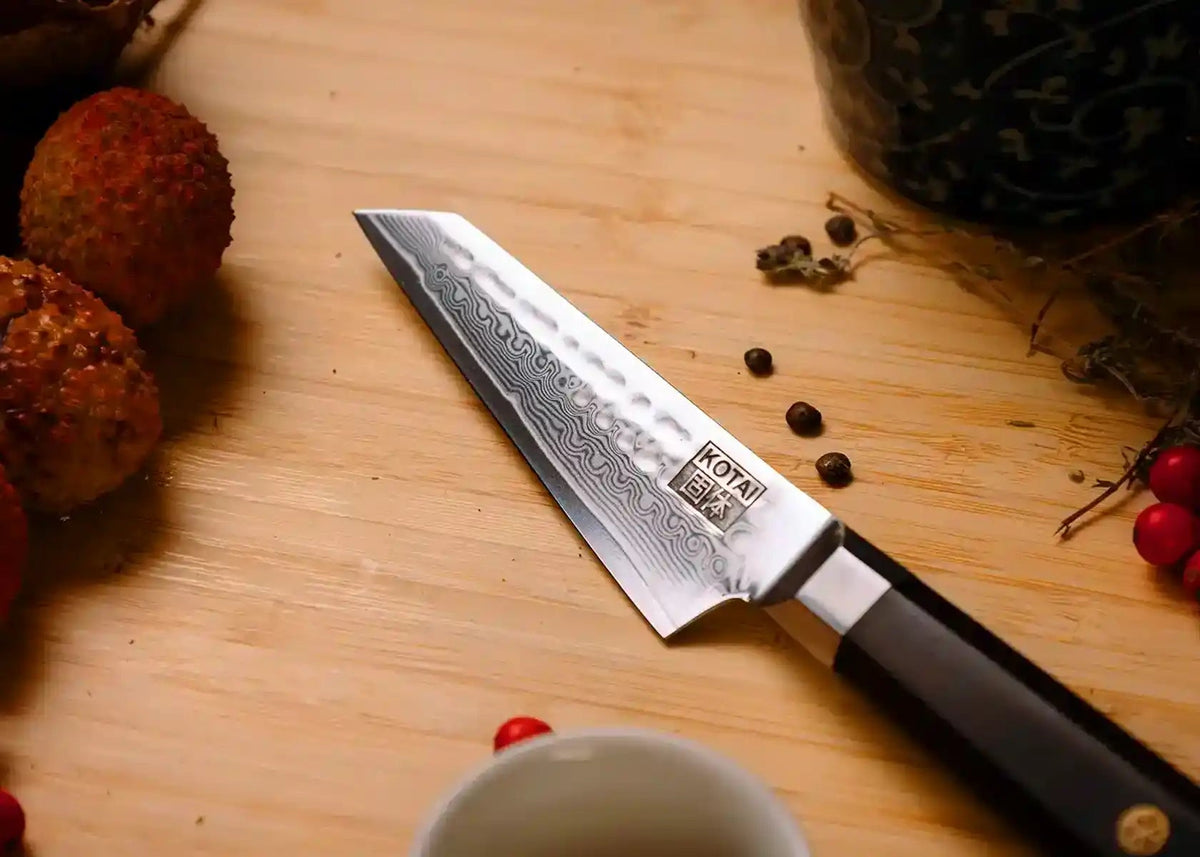 Couteau d'office 9 cm KOTAI Bunka Damas