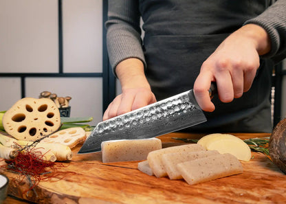 Couteau Santoku 17 cm KOTAI Bunka Damas