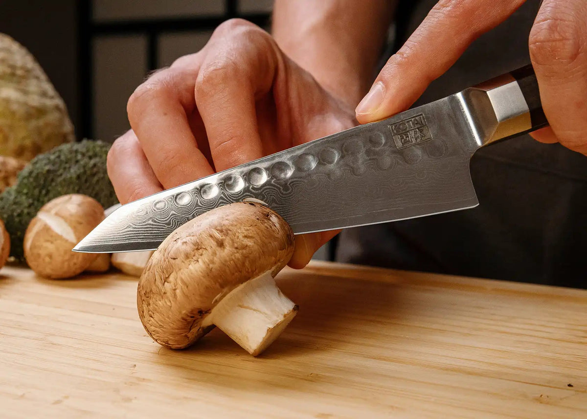 Couteau universel Petty 13,5 cm KOTAI Bunka Damas