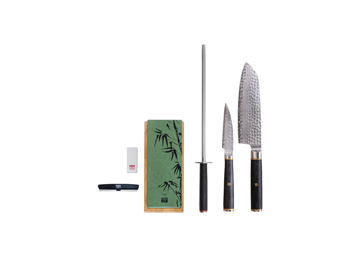 Set de Base Deluxe KOTAI Pakka San-Mai 4 pièces – photo 1
