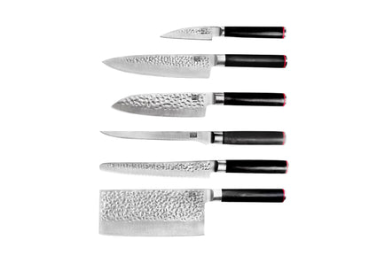 Set complet KOTAI Pakka – 6 couteaux