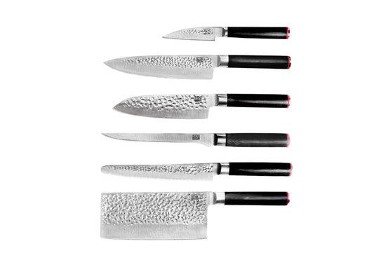 Set complet KOTAI Pakka – 6 couteaux