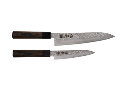 Set de base KOTAI Densho – 2 couteaux (Petty + Gyuto 21 cm)