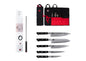 Set complet Nomade 7 pièces KOTAI Hashi Damas – 5 couteaux + 2 accessoires