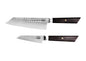 Set de base KOTAI Bunka – 2 couteaux (couteau d'office + Santoku)