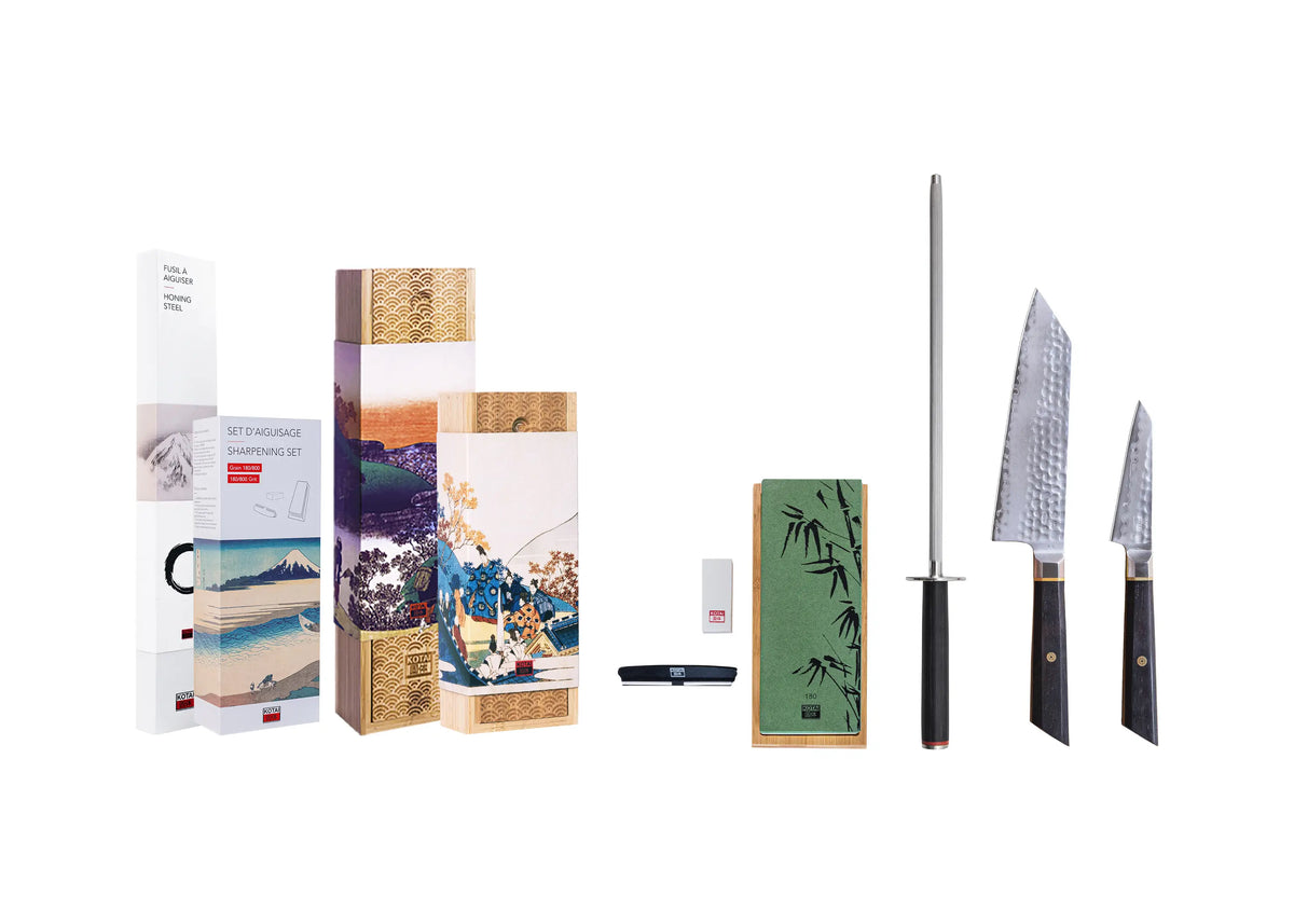 Set de Base Deluxe KOTAI Bunka San-Mai 4 pièces – photo 8