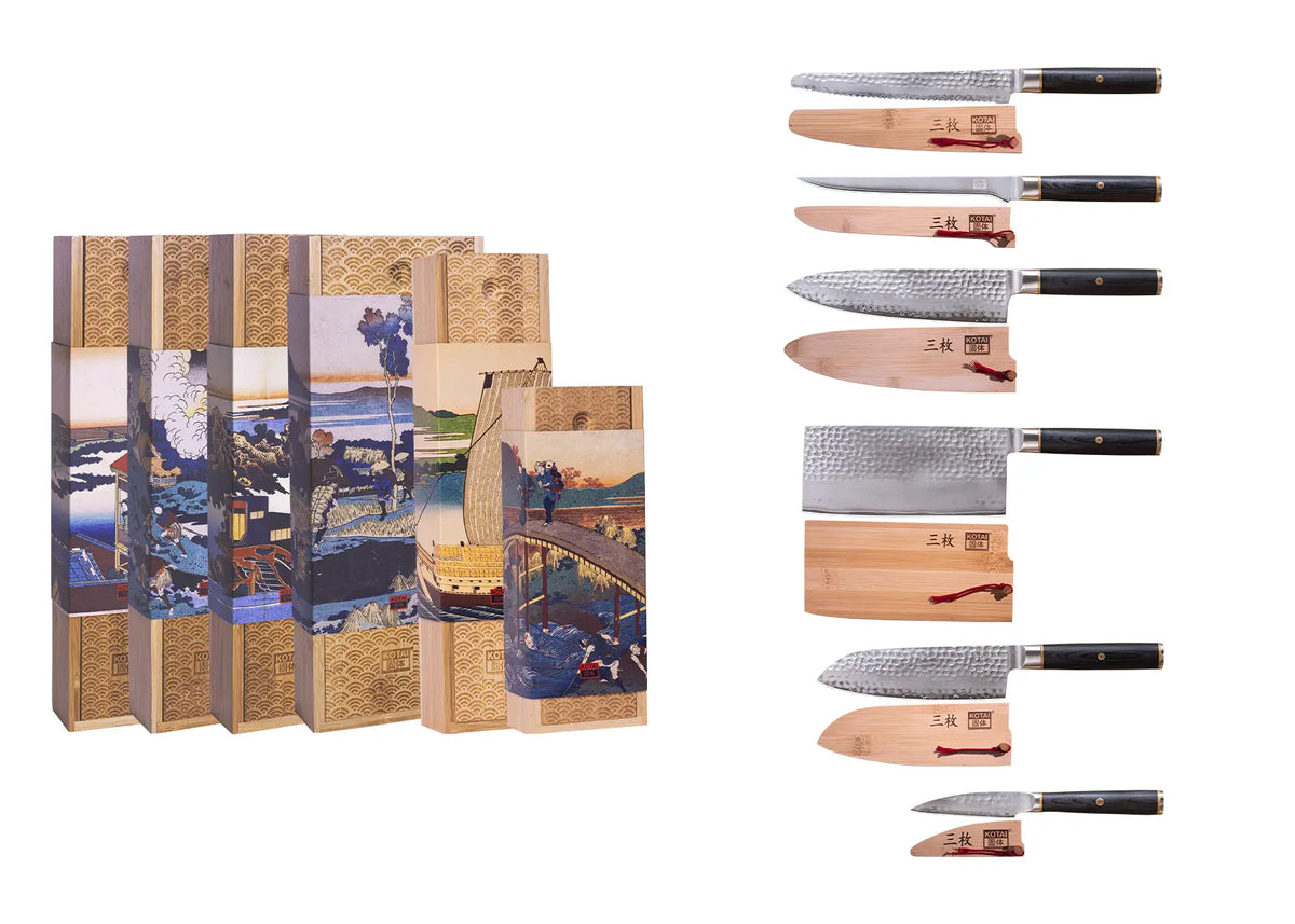 Set Complet KOTAI Pakka San-Mai 6 pièces – photo 10