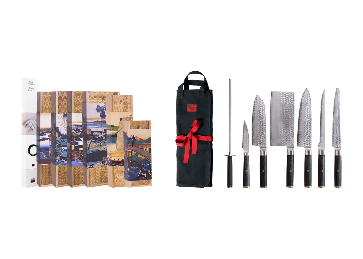 Set Complet Nomade KOTAI Pakka San-Mai 8 pièces – photo 10