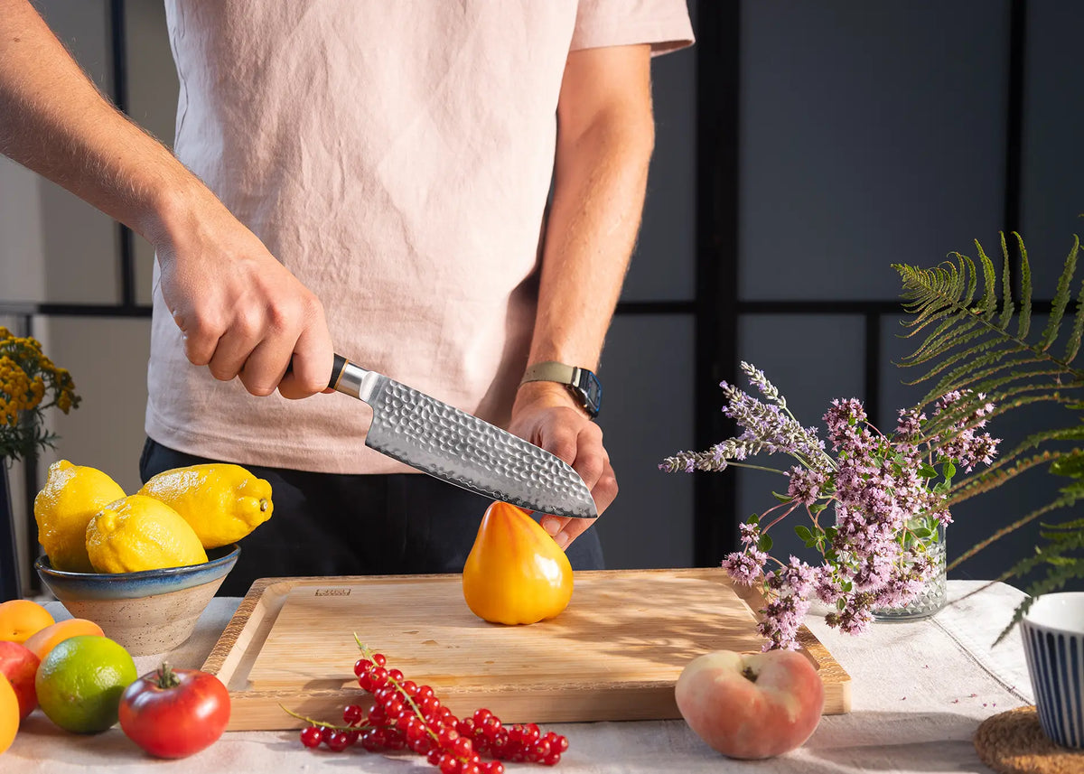 Santoku 18 cm KOTAI Pakka San-Mai – photo 3