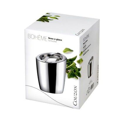 Couzon Bohème Seau à glace – acier inoxydable 18/10 double paroi 1 L