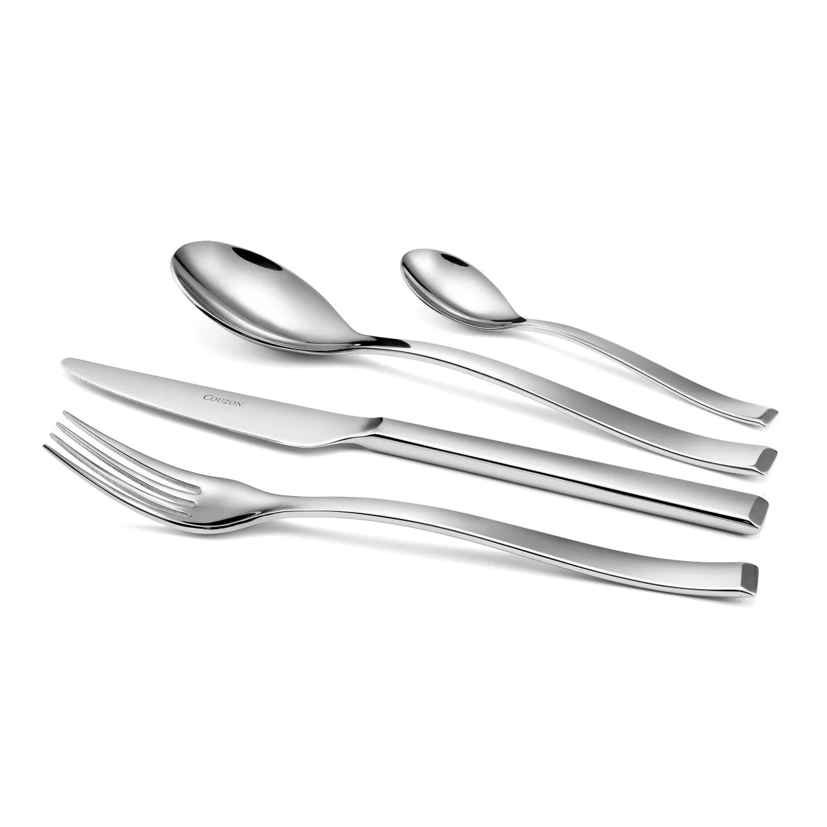 Couzon Side Ménagère 24 pièces en coffret long – acier inoxydable 18/10