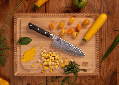 Couteau Santoku 16 cm KOTAI Hashi Tsuchime