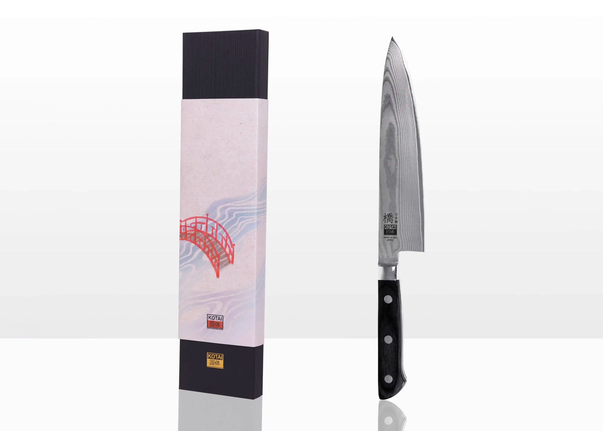 Couteau de chef Gyuto 20 cm KOTAI Hashi Damas