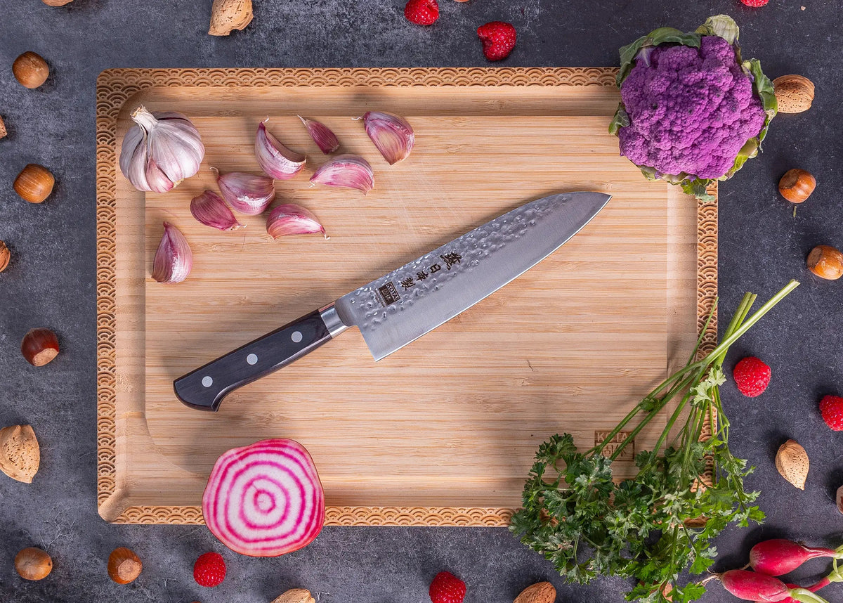 Set complet KOTAI Tsubame – 6 couteaux (couteau d'office + Petty + Santoku + Gyuto + Santoku Bunka + Kiritsuke)