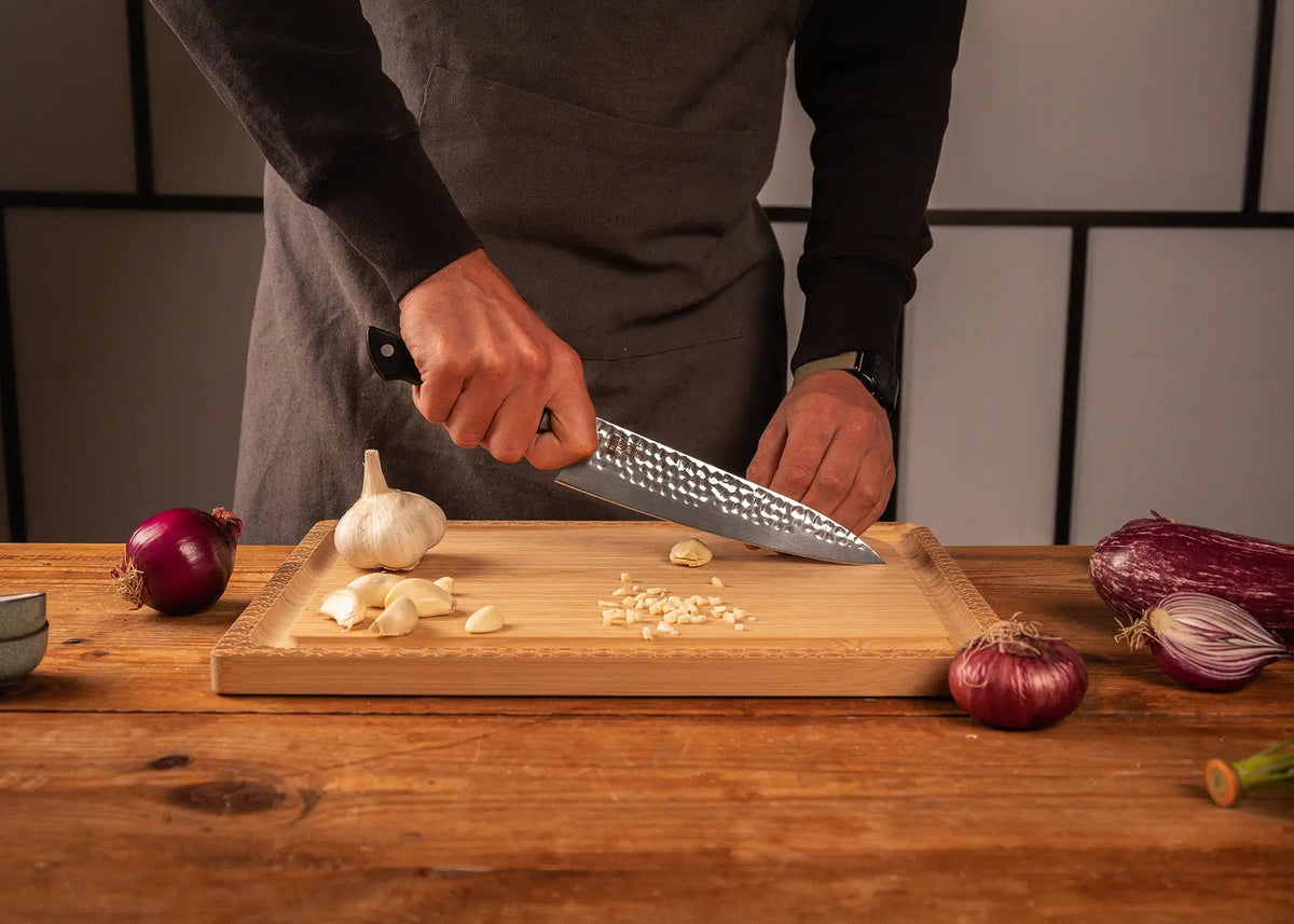 Couteau de chef Gyuto 20 cm KOTAI Hashi Tsuchime
