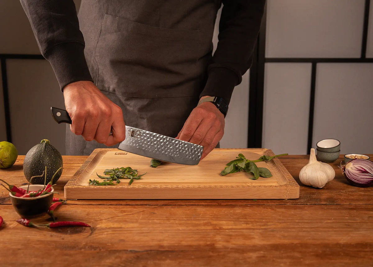 Couteau à légumes Nakiri 16 cm KOTAI Hashi Tsuchime