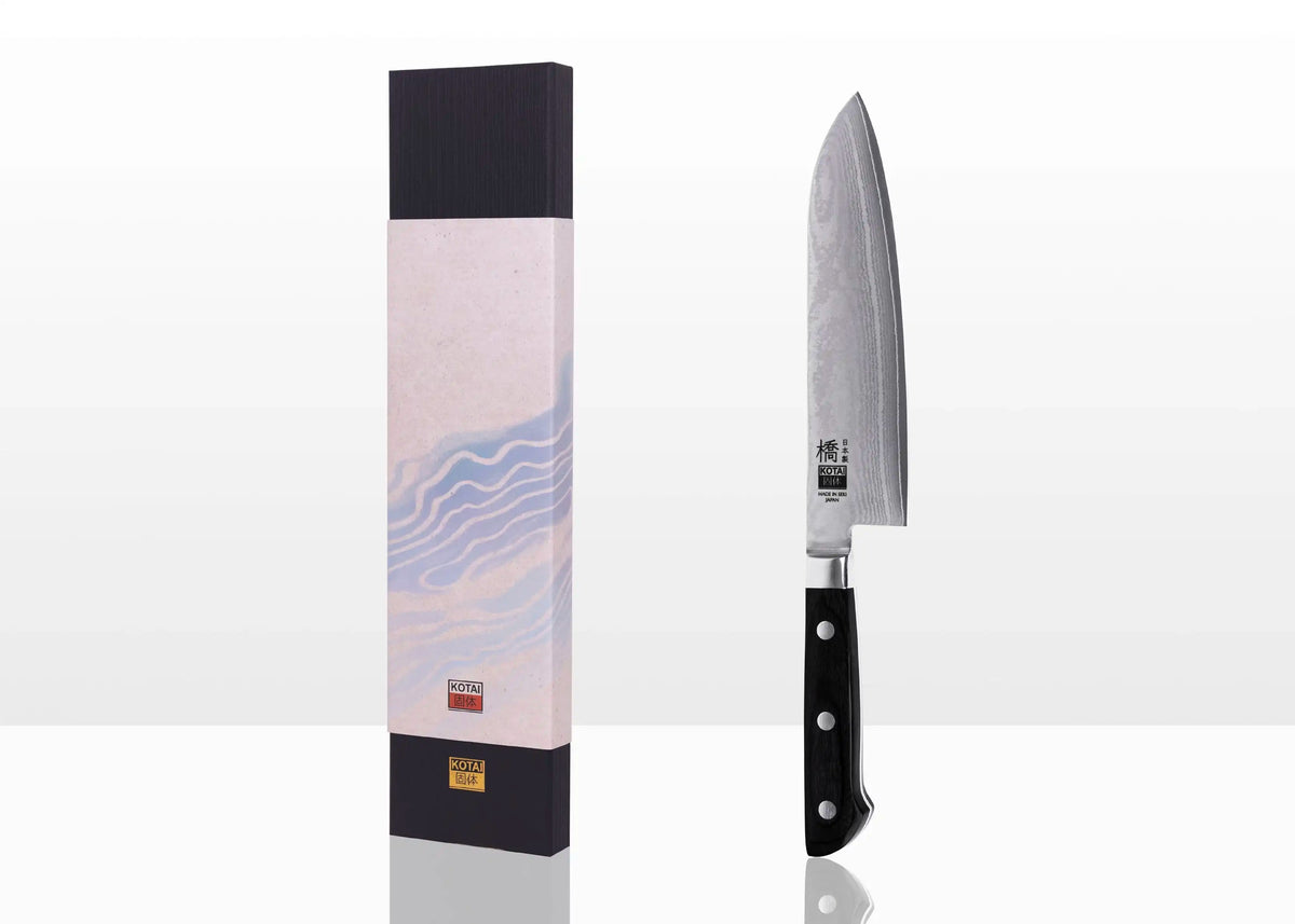 Couteau Santoku 18 cm KOTAI Hashi Damas