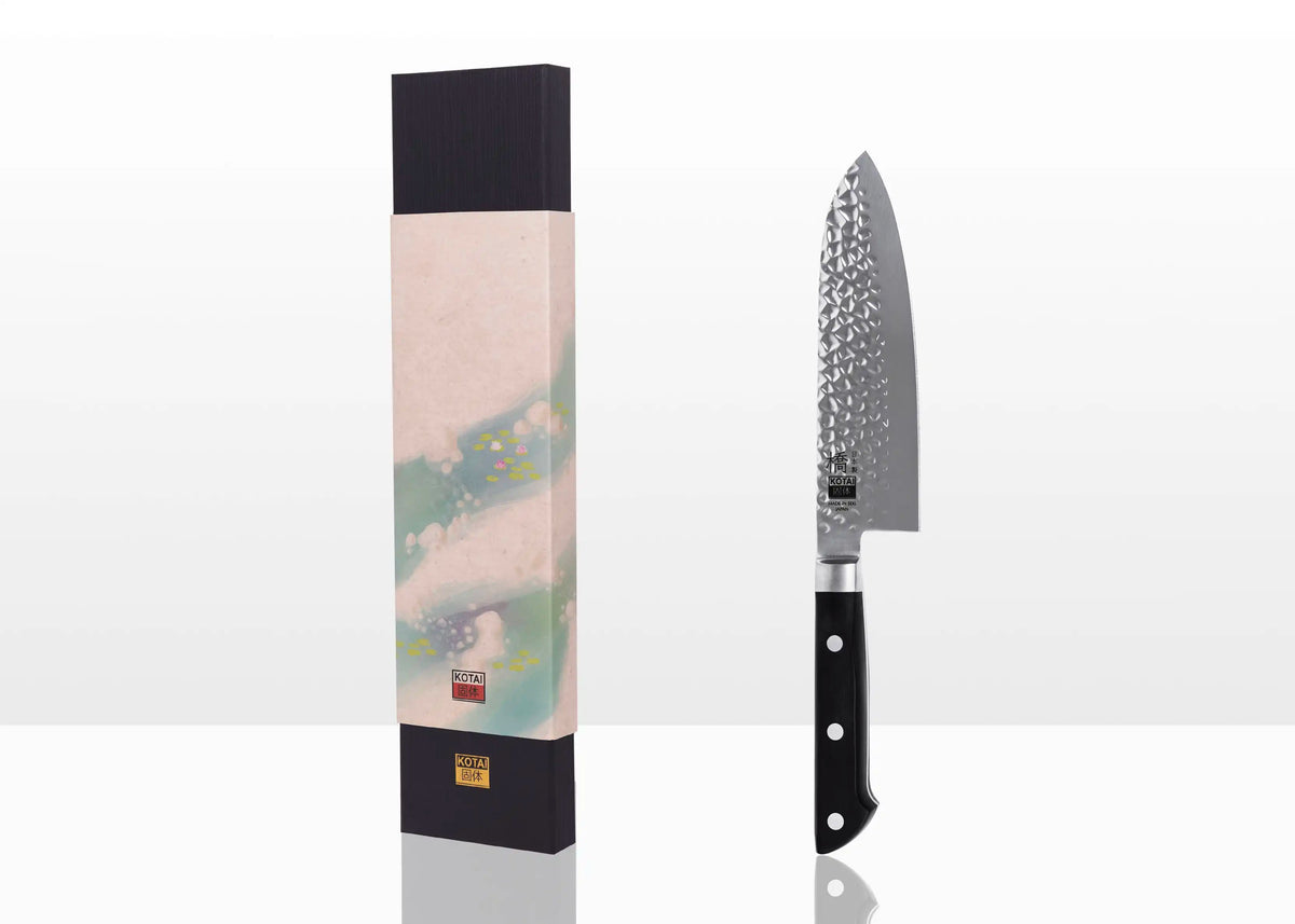 Couteau Santoku 16 cm KOTAI Hashi Tsuchime