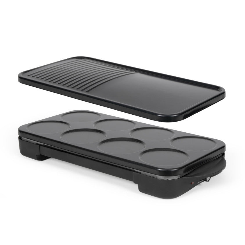Appareil 2 en 1 crêpière et plancha grill Livoo