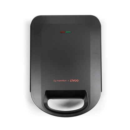 Appareil 3 en 1 gaufres, croques et grill 4 personnes - Livoo x Marmiton