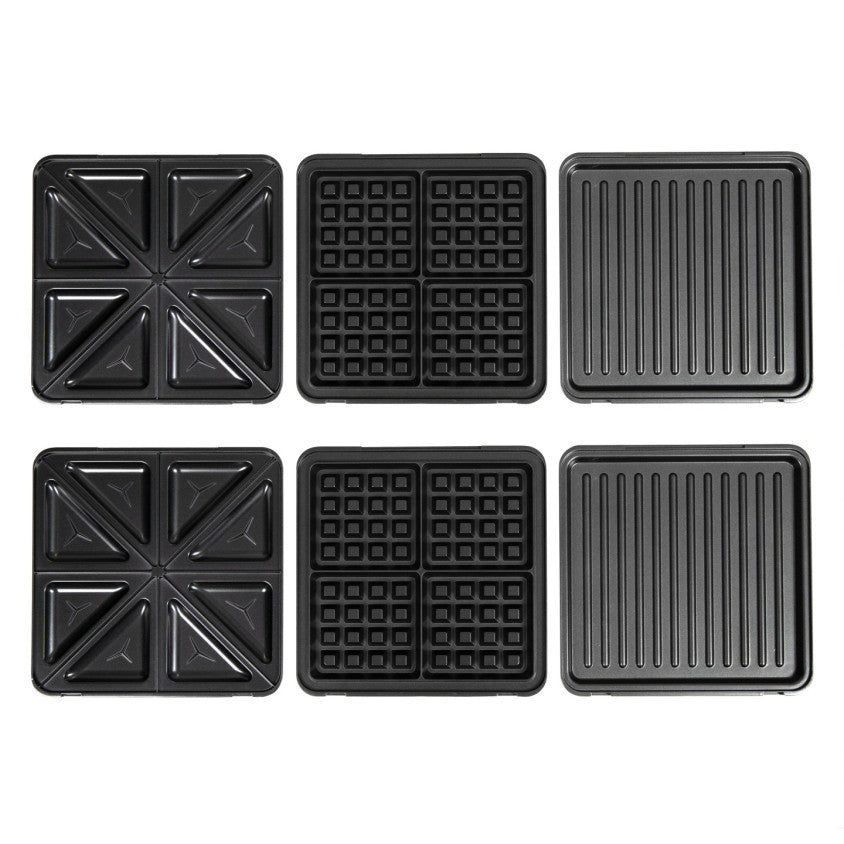 Appareil 3 en 1 gaufres, croques et grill 4 personnes - Livoo x Marmiton