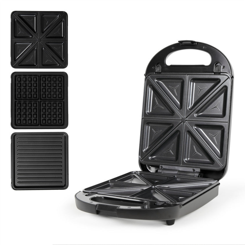Appareil 3 en 1 gaufres, croques et grill 4 personnes - Livoo x Marmiton