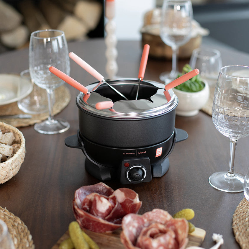 Appareil à fondue électrique - Livoo x Marmiton