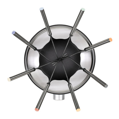 Appareil à fondue électrique Livoo – gris et noir