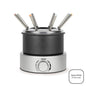Appareil à fondue électrique Livoo – gris et noir