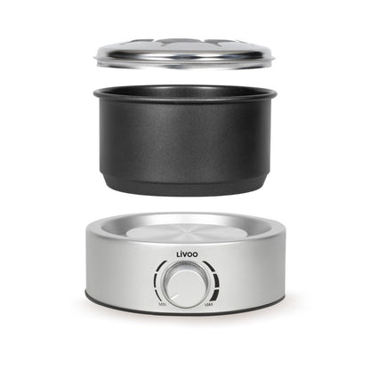 Appareil à fondue électrique Livoo – gris et noir