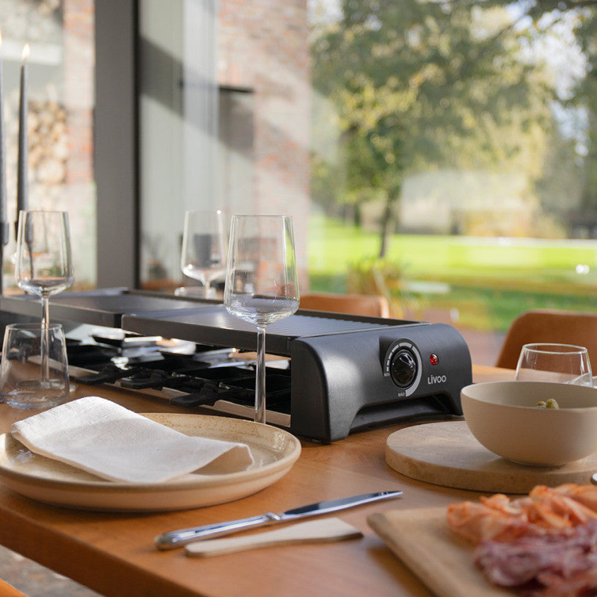 Appareil à raclette 12 personnes Livoo