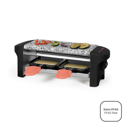 Appareil à raclette 2 personnes - Livoo x Marmiton