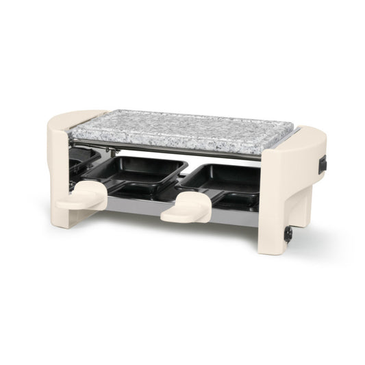 Appareil à raclette 2 personnes Livoo – crème