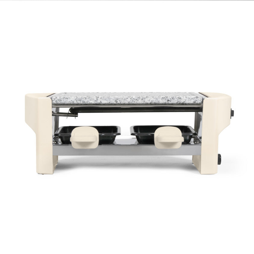 Appareil à raclette 2 personnes Livoo – crème