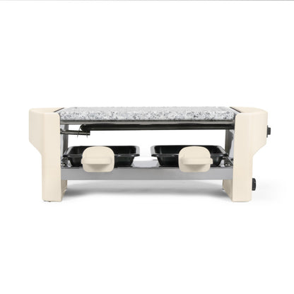 Appareil à raclette 2 personnes Livoo – crème