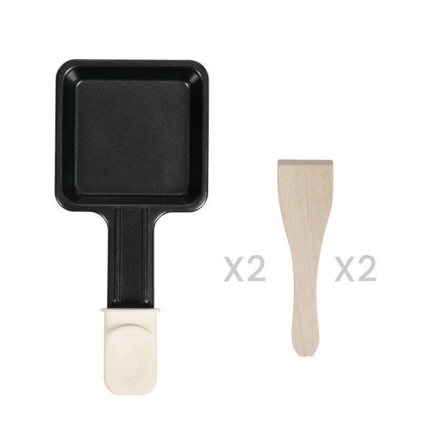 Appareil à raclette 2 personnes Livoo – crème