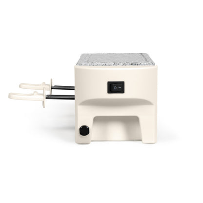 Appareil à raclette 2 personnes Livoo – crème