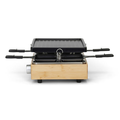 Appareil à raclette 4 personnes Livoo – noir et beige