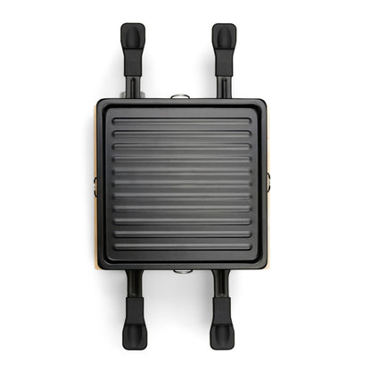 Appareil à raclette 4 personnes Livoo – noir et beige