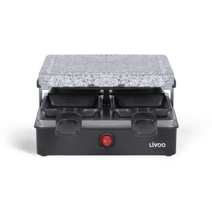 Appareil à raclette 4 personnes Livoo – noir