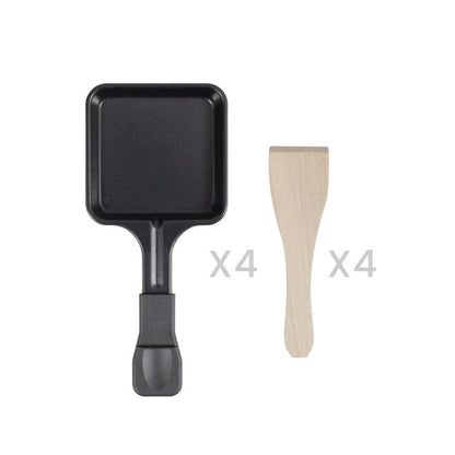 Appareil à raclette 4 personnes Livoo – noir et beige